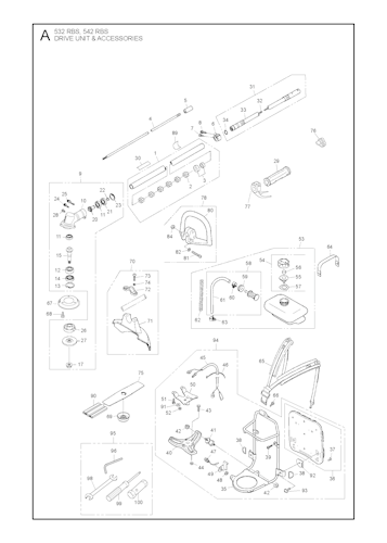 Husqvarna Motorsensen/Freischneider 20154700001 532RBS