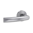 Vorschaubild Griffwerk Türgriff smart2lock 2.0 LORITA PROFESSIONAL Schraubtechnik -Edelstahl matt Griffpaar mit Drückerrosetten