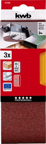 kwb 3Schl-Bänd Kor. 65x410 K 60 SB 911406