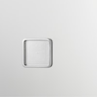 GRIFFWERK Klebe-Griffmuschel R8-QUATTRO - Edelstahl matt