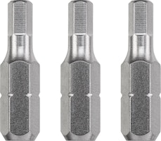 kwb 3 Bits 25mm Hex 6.0mm Indus SB 121406