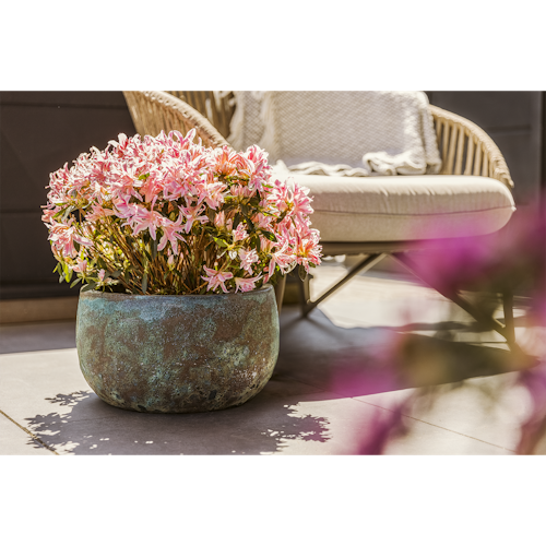 Plant Pot Aatami grün antik