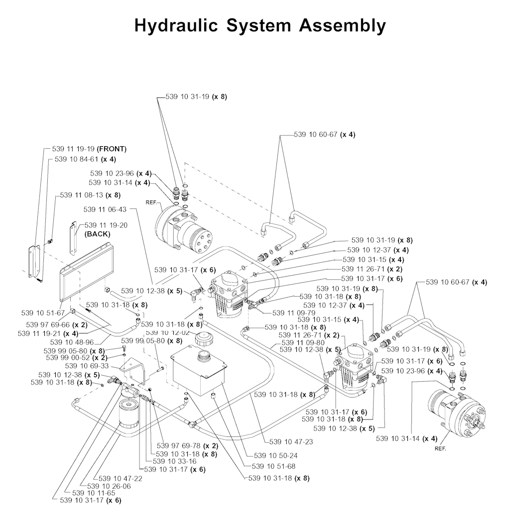 Explosionszeichnung Ersatzteile