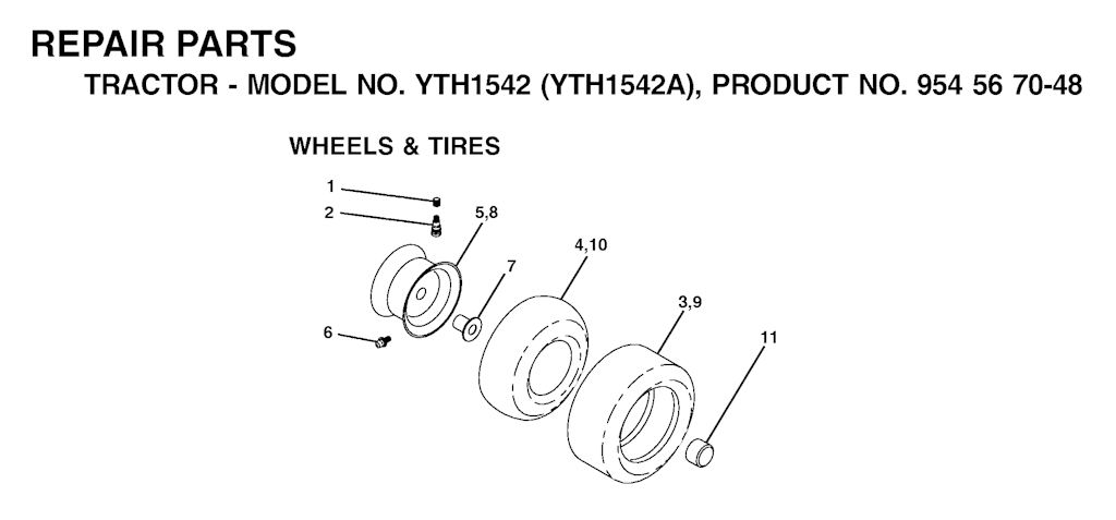 Explosionszeichnung Ersatzteile