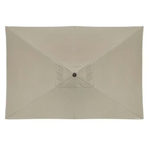 doppler Mittelmastschirm ACTIVE 300 x 200 Auto-Tilt, Aluminium Silber / Polyester 180 g/m²