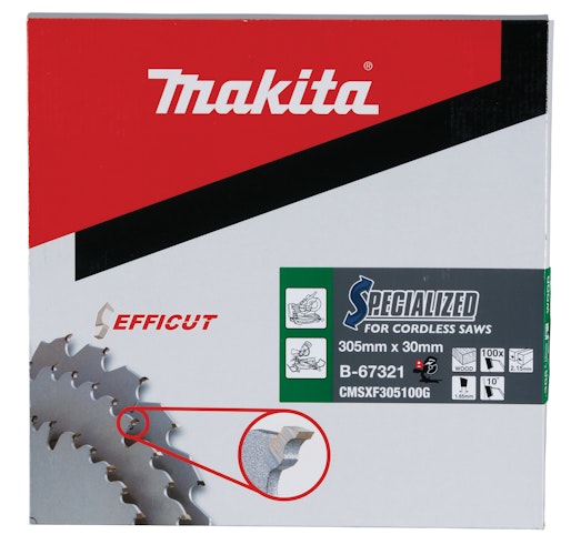 Makita Sägeblatt 305x2,15x30, 100Z EFFICUT B-67321