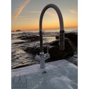 Vorschaubild 3 Wege Wasserhahn Küchenarmatur, BOD, mit 360° schwenkbarem Auslauf, abnehmbare 2 strahl Handbrause, Verchromt