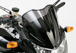 ERMAX Naked-Bike-Scheibe Acrylic durchsichtig Schwarz getönt für KAWASAKI Z750