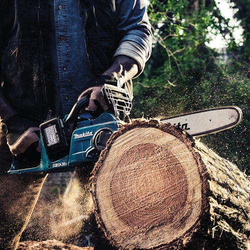 Makita Akku-Kettensäge DUC353PG4 inkl. 4x Akku 6Ah + Ladegerät