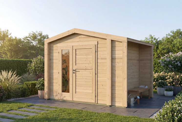 Weka Mehrzweck-Gartenhaus Killarney - 19/28 mm