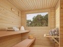 Vorschaubild Palmako Gartensauna Sanna 11,5 m³ - 44 mm