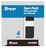 Kopp Universalschalter ATHENIS anthrazit Profi-Pack