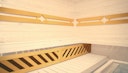 Vorschaubild Weka Premium Massivholz-Elementsauna Kemi Panorama 3 mit Glastür+2 Fenster und Sternenhimmel - 45 mm