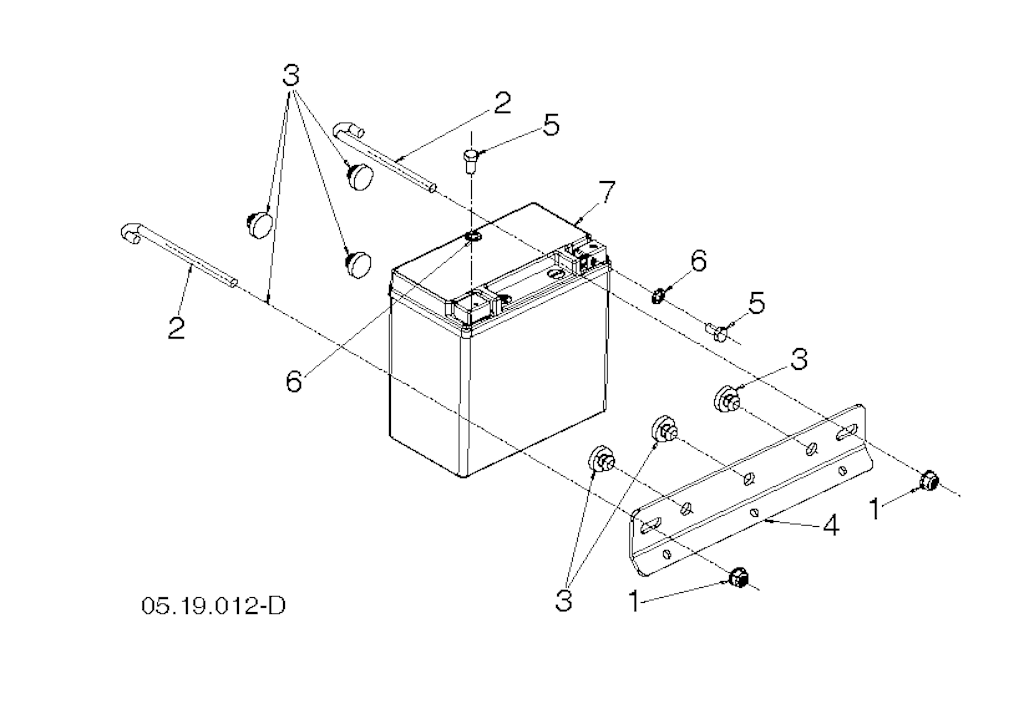 Explosionszeichnung Ersatzteile