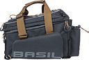 Vorschaubild Basil Miles XL Pro Gepäckträgertasche schwarz black slate
