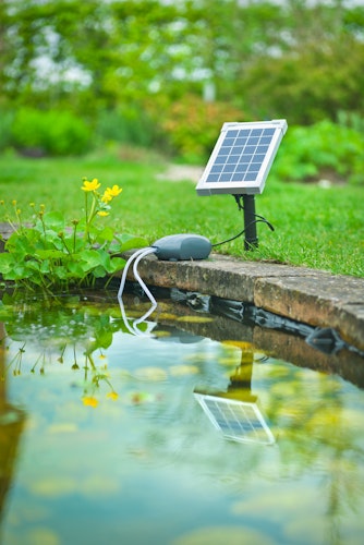 Ubbink Belüfterpumpe Air Solar 200- inkl. Solarmodul