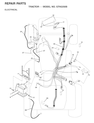Husqvarna Gartentraktoren GTH2250B, 954567093, 2001-04