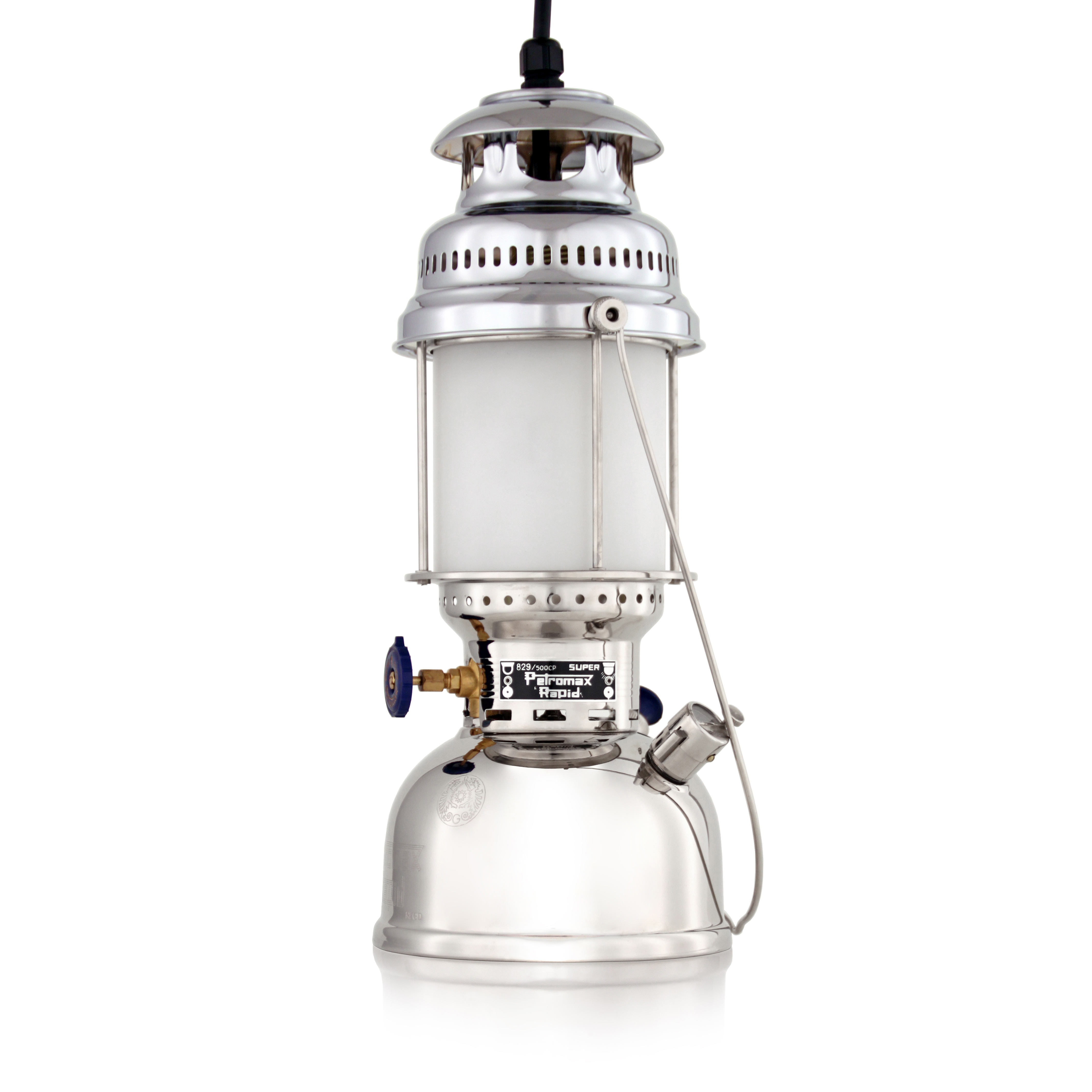 Petromax Deckenleuchte HK500/829 Chrom elektro