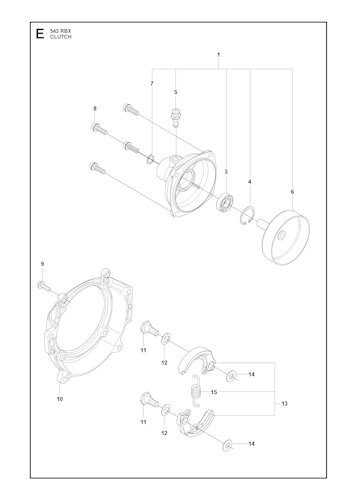 Husqvarna Motorsensen/Freischneider 20154400001 543RBX