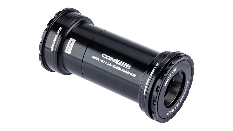 CONTEC Innenlager BOX.Fit BB86/92/92 schwarz BB86/92-24/22, passend für SRAM GXP, 24/