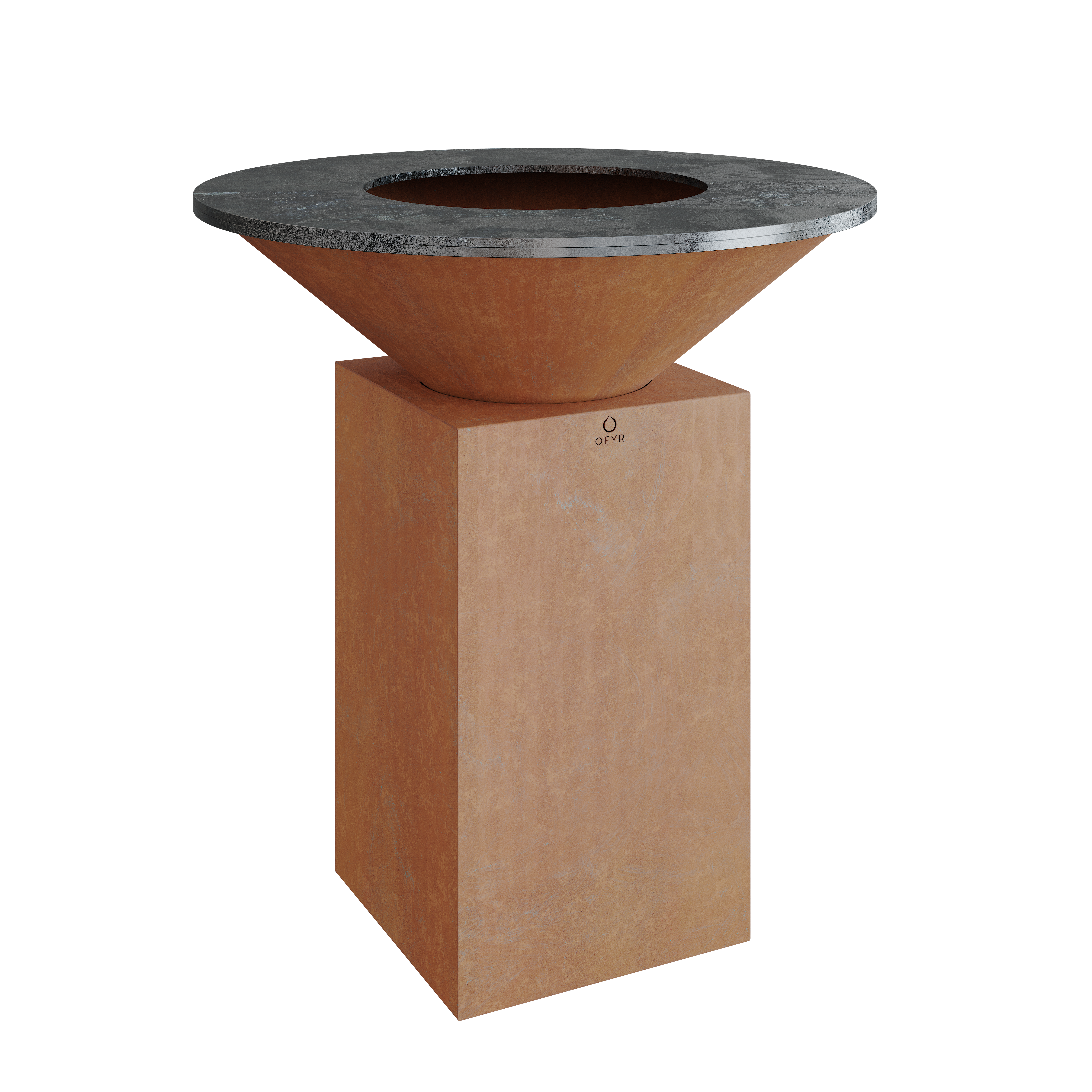 OFYR Plancha Grill Classic Corten 85 AUSSTELLUNGSSTÜCK Selbstabholung