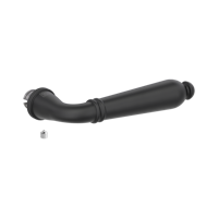 Griffwerk CAROLA Schraubtechnik -Graphitschwarz Griffstück (Madenschr. Stirns.) -Schraubt. -GSS