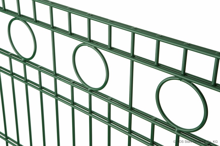 dz Schmuckzaunset Residenz standard ROM mit Pfosten VAP