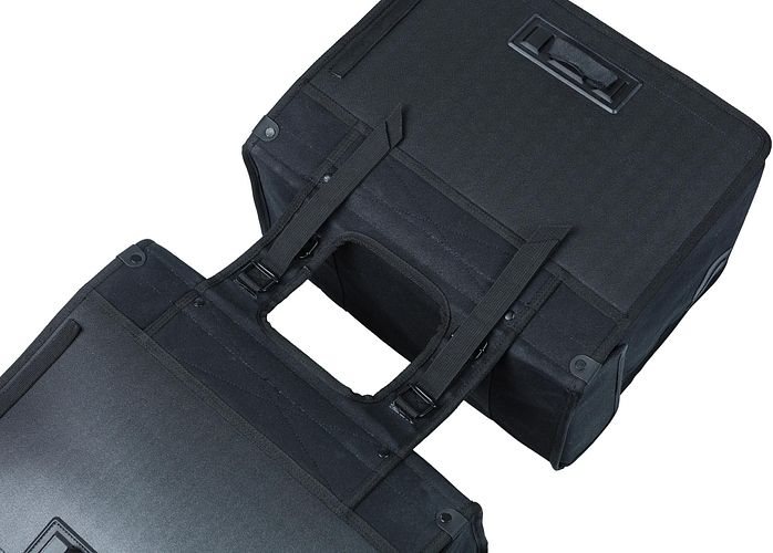 Basil Kavan Eco Classic Doppeltasche 58 l schwarz