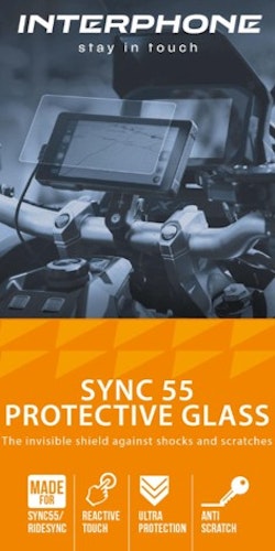INTERPHONE Schutzglas Sync Protective Glass für SYNC55