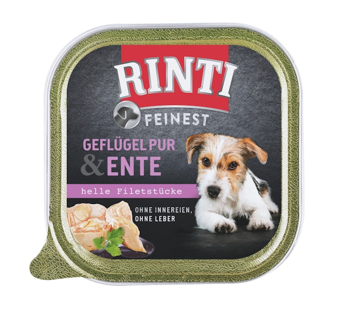 RINTI Feinest 150g Schale HundenassfutterVorschaubild