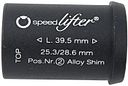 Vorschaubild by,schulz Reduzierhülse Speedlifter 25,4 mm schwarz 39,5 lang