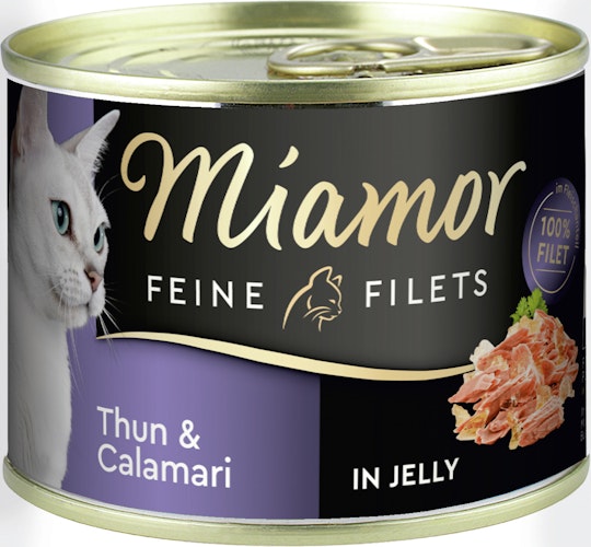 Miamor Feine Filets in Jelly 185g Dose Katzennassfutter