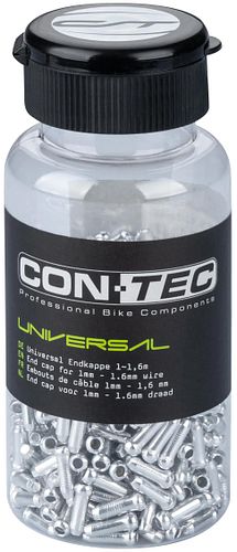 CONTEC Endhülse Stopshift silber