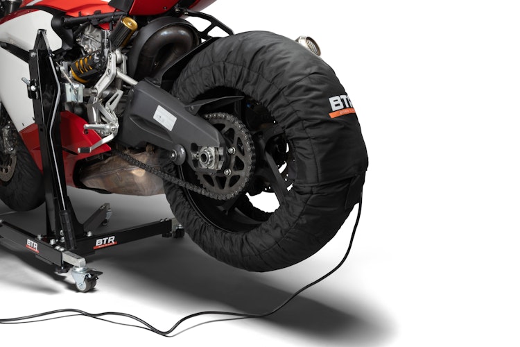 BTR Motorrad Reifenwärmer - Set, Analog, 17 Zoll