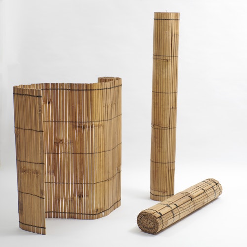 BambusBASIS Sichtschutz aus Bambusleisten