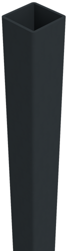 GroJa Alupfosten zum Einbetonieren Anthrazit - Auslaufartikel