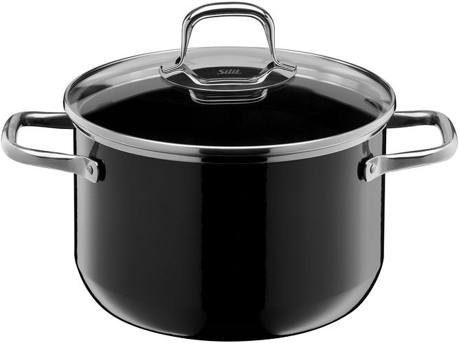 Silit Silargan® Elegance Topf-Set, 4-teilig, Black