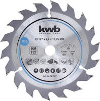 kwb Sägebl HM Mittel 127x12,75 Z18 581557