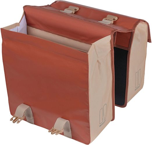 Basil Urban Load Doppeltasche rot,rosa