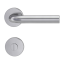 Vorschaubild Griffwerk Türgriff DANIELA K3 Klippgarnitur- Edelstahl poliert / matt