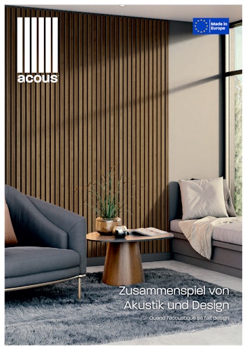 ACOUS Akustikplatten  PROF AC04G EICHE WEISS