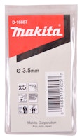 Makita Bohrer HSS-CO 3.5x70mm 5Stk D-16667