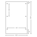 Vorschaubild Skan Holz Caravan-Carport Emsland 404x604 cm mit erhöhter Einfahrt