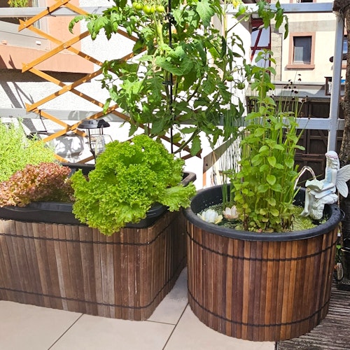 BambusBASIS Matte aus Bambusleisten