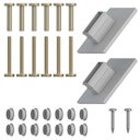 Vorschaubild TraumGarten Ersatzteil: Zubehörbeutel für System Klemmpfosten silber