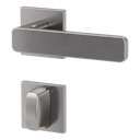 Vorschaubild Griffwerk VAYA 265 MINIMAL MODERN fast2fix  Fast2Fix Rosetten eckig  WC Samtgrau