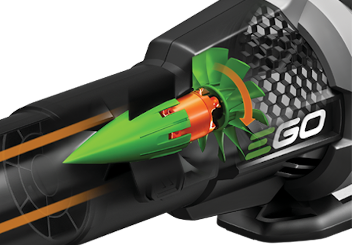 EGO Power Akku-Laubbläser LB5301E inkl. Akku BA1400T + Ladegerät CH2100E