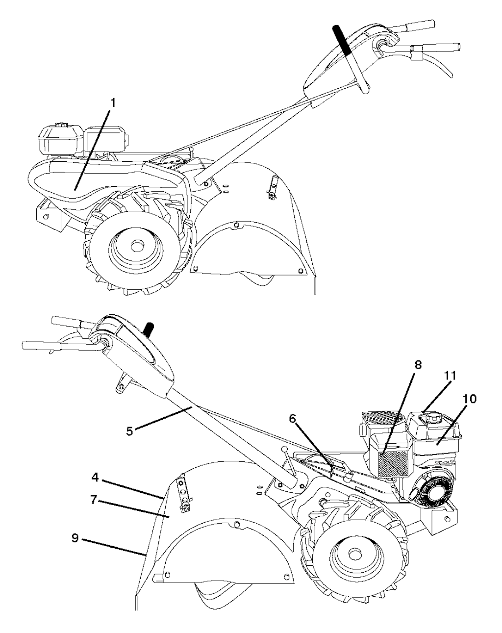 Explosionszeichnung Ersatzteile