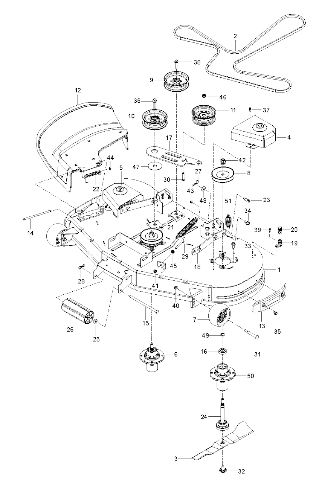 Explosionszeichnung Ersatzteile