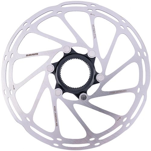 SRAM Bremsscheibe Centerline 180 mm schwarz/silber